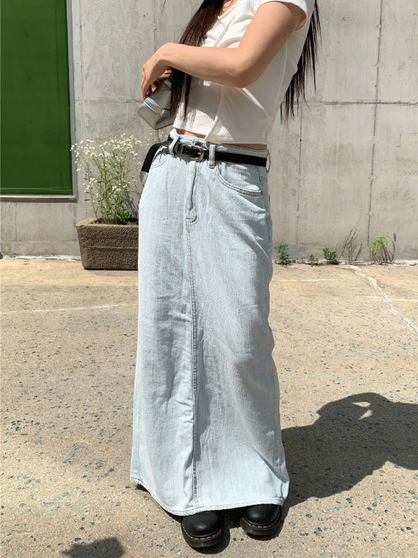 SUMMER MAXI SKIRT (2color) - TYPE THE TYPE